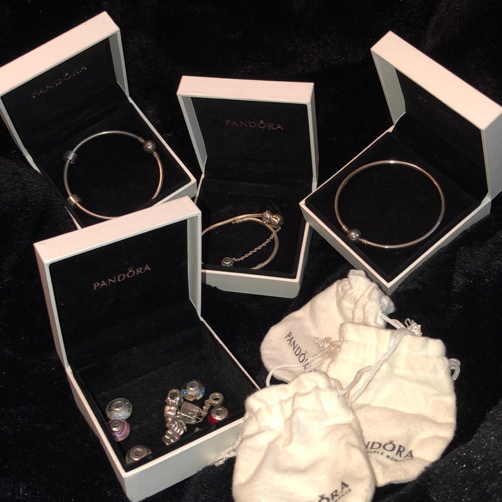 Pandora Bracelet Lot